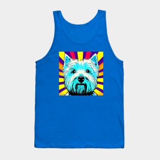 Westie Pop Art Tank Top